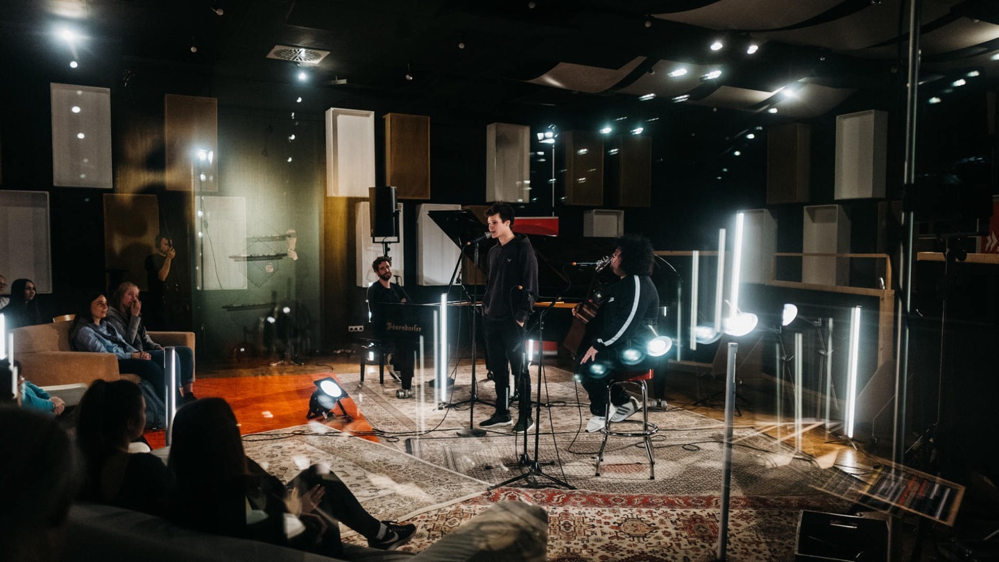 Studio-Session mit Wincent Weiss (Foto: SWR3)