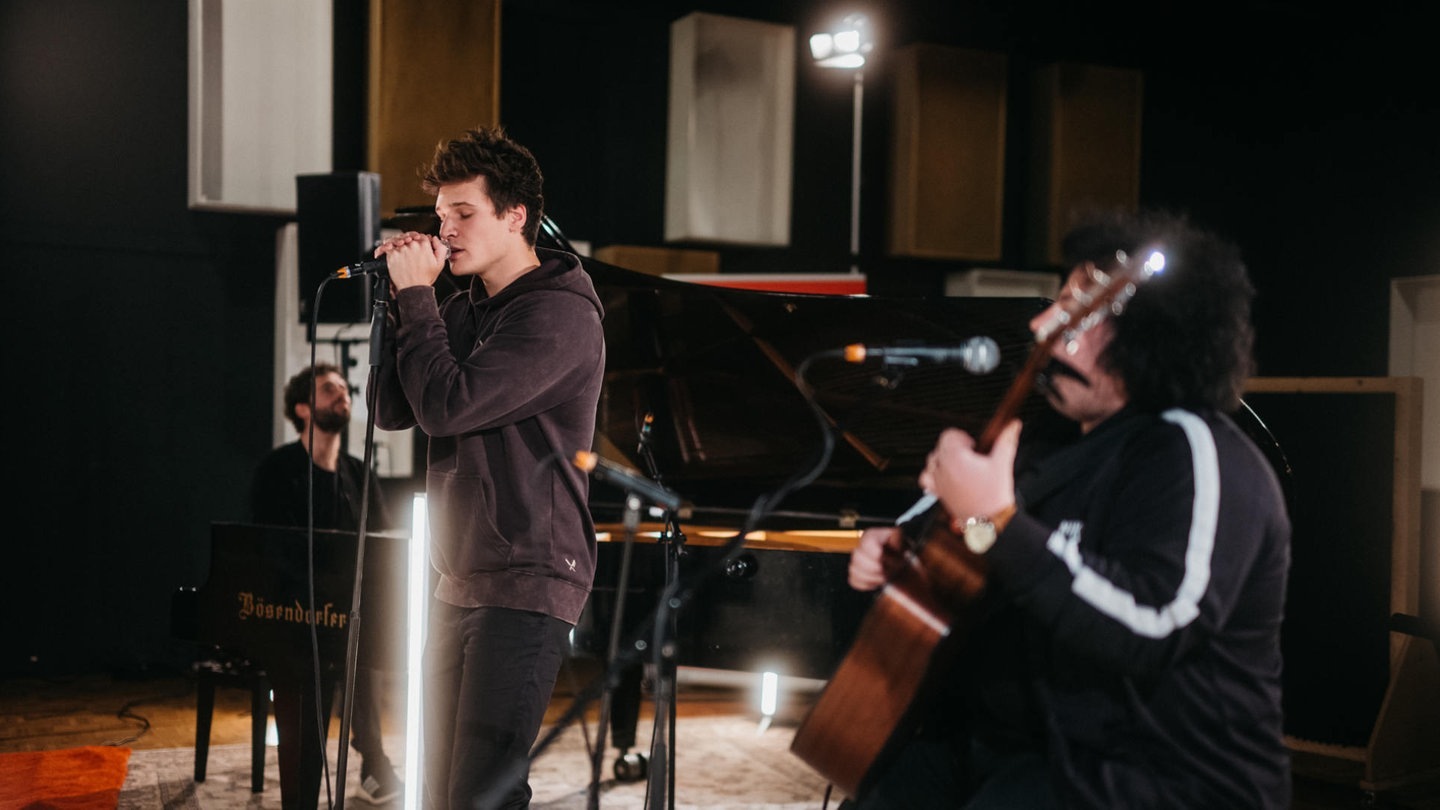 Studio-Session mit Wincent Weiss (Foto: SWR3)