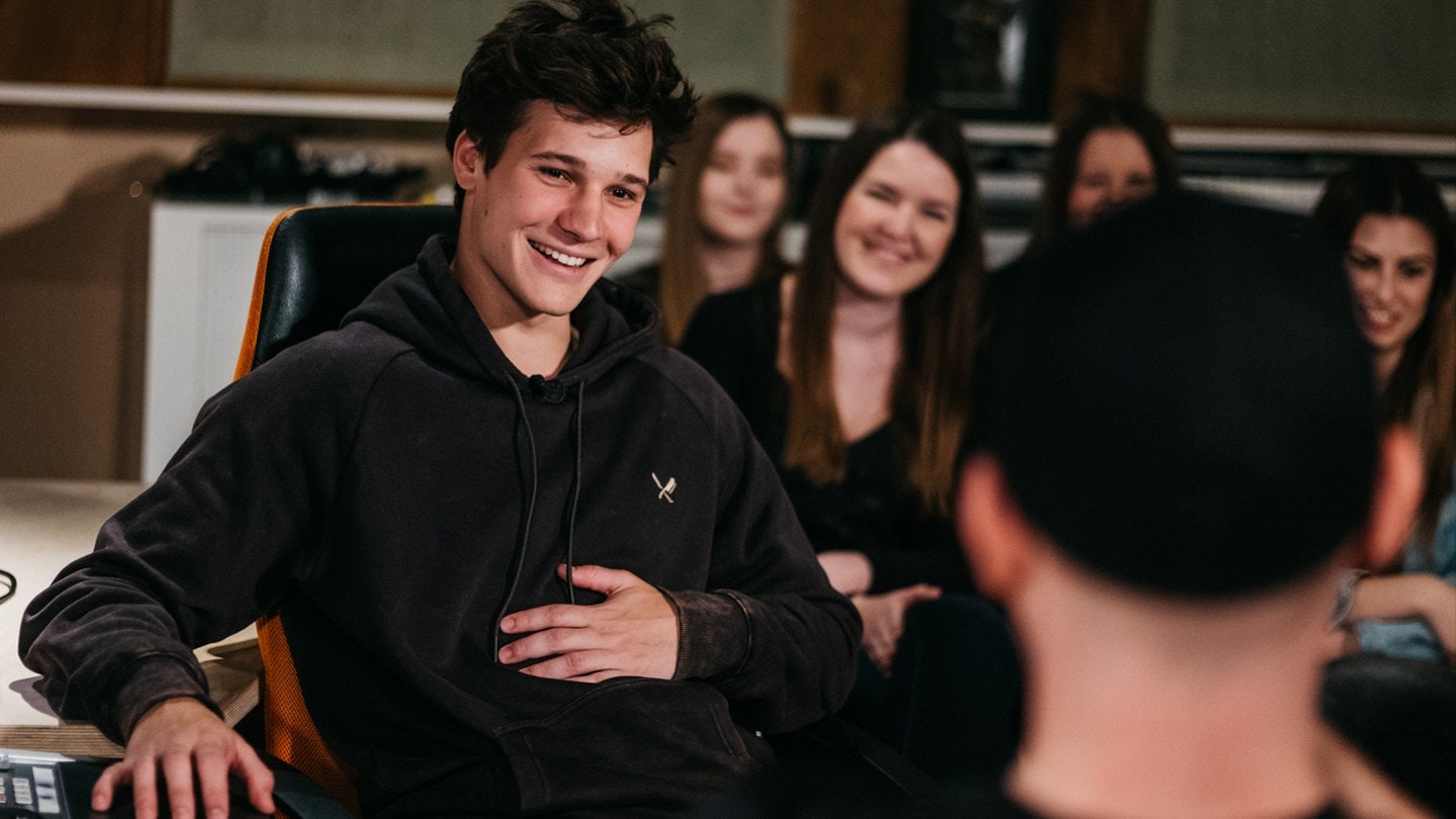 Studio-Session mit Wincent Weiss (Foto: SWR3)