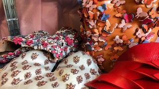 Im Atelier von Marina Hoermanseder (Foto: SWR3) Im Atelier von Marina Hoermanseder