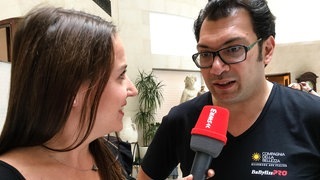 Backstage vor der Fashionweek Show von Anja Gockel (Foto: SWR3) Backstage vor der Fashionweek Show von Anja Gockel