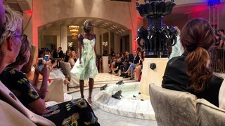 Backstage vor der Fashionweek Show von Anja Gockel (Foto: SWR3) Backstage vor der Fashionweek Show von Anja Gockel
