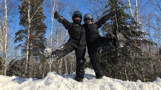 Reise-Gewinner in Kanada -  SWR3 Elch und weg Québec