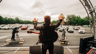 Michael Patrick Kelly spielt ein Konzert im Autokino Heilbronn.