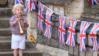 Zuschauer der royalen Hochzeit