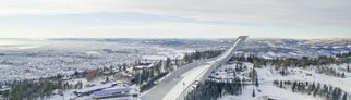 Holmenkollen mit Skisprungschanze
