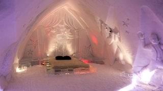 SWR3 Elch und weg Quebec – Tag 3 (Foto: Hotel de Glace) SWR3 Elch und weg Quebec – Tag 3