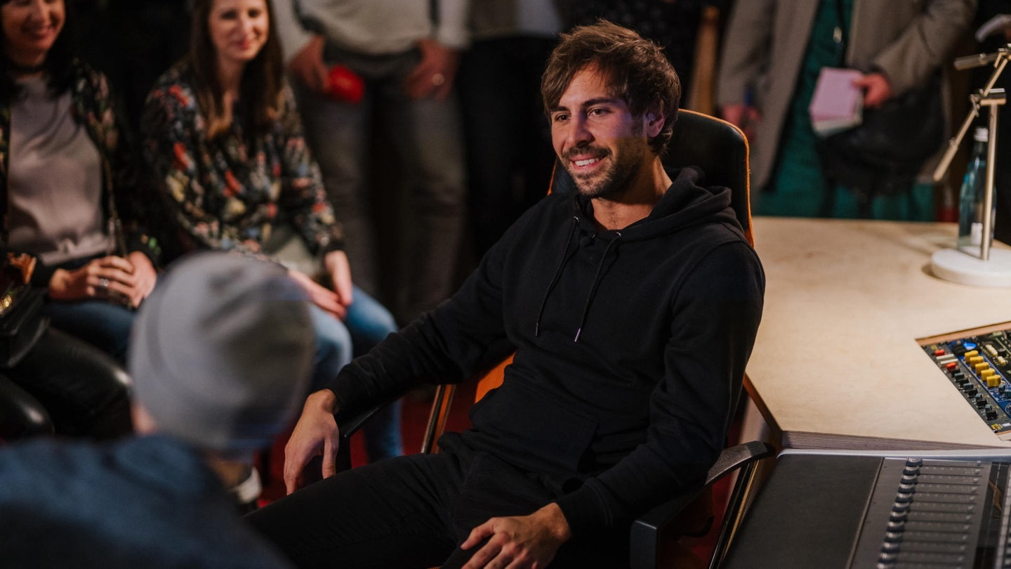 Max Giesinger: Studio Session (Foto: SWR3)