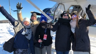 Reise-Gewinner in Kanada -  SWR3 Elch und weg Québec