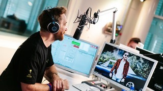 David Guetta live bei SWR3 (Foto: Daniel Freytag / SWR3) David Guetta live bei SWR3