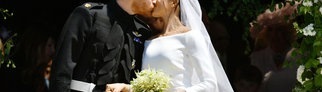 Harry und Meghan küssen sich