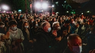 Griff beim New Pop 2021 im Kurgarten (Foto: SWR, Ronny Zimmermann) Griff beim New Pop 2021 im Kurgarten