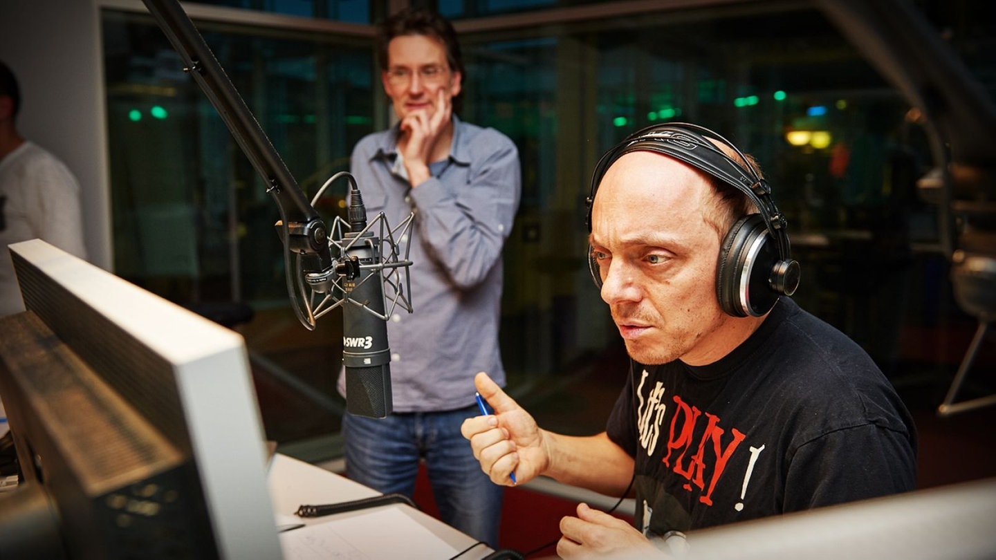 Hoecker beim Radio-Duell 2013 (Foto: SWR3)