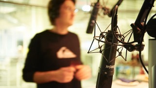 Kristian Thees beim Radio-Duell im SWR3-Studio (Foto: Björn Pados / SWR3.de) Kristian Thees beim Radio-Duell im SWR3-Studio