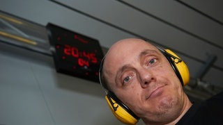 Bernhard Hoëcker beim Radio-Duell im SWR3-Studio (Foto: Björn Pados / SWR3.de) Bernhard Hoëcker beim Radio-Duell im SWR3-Studio