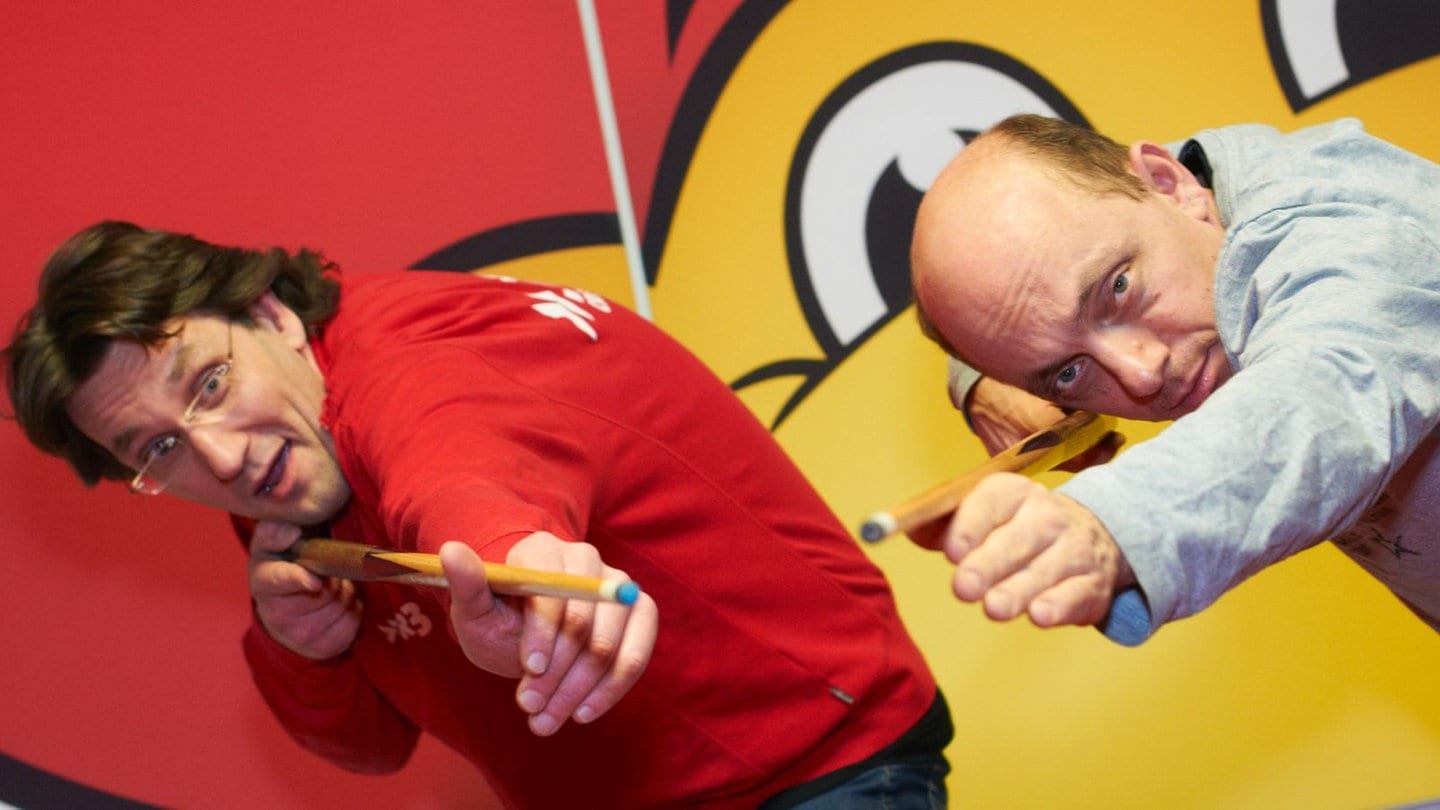 Bernhard Hoëcker beim Radio-Duell (Foto: Björn Pados / SWR3.de)