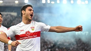 Der VfB in der Relegation 2023 (Foto: picture-alliance / Reportdienste, Tom Weller) Der VfB in der Relegation 2023
