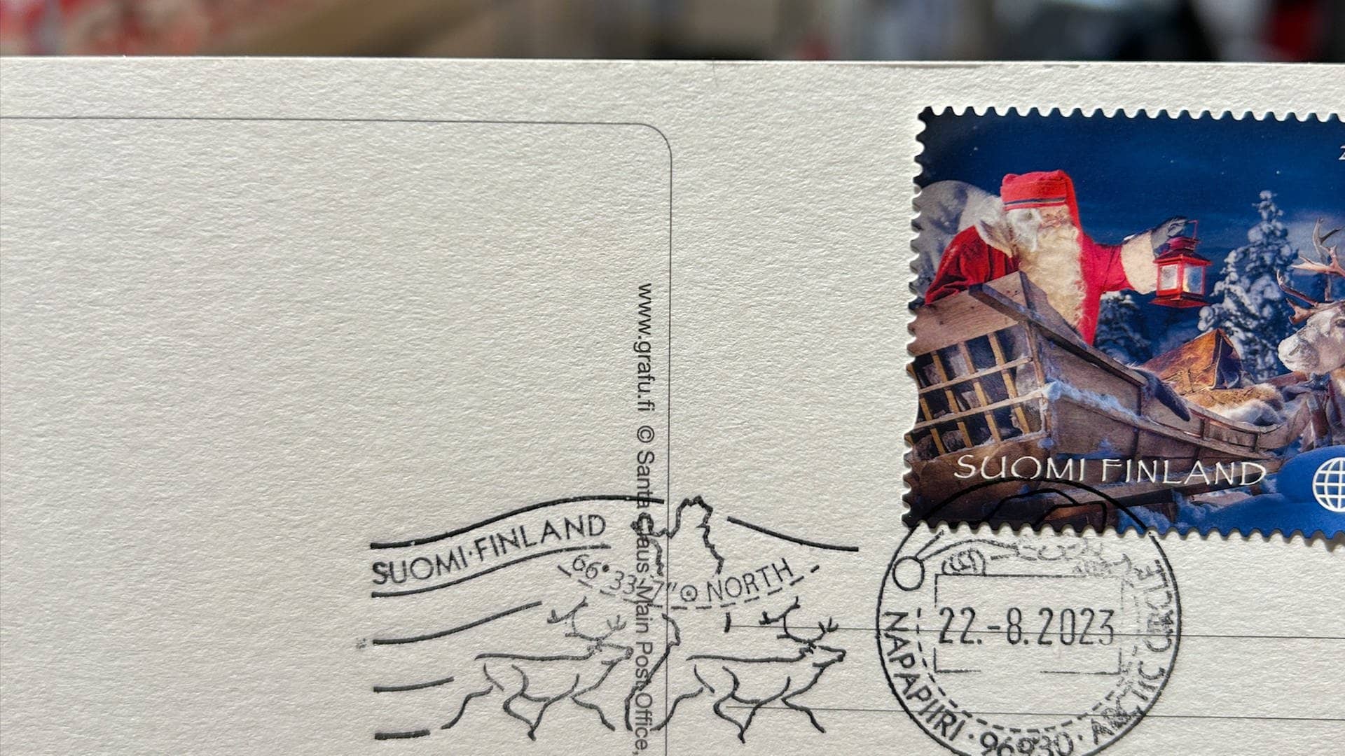Das Postzentrum von Santa Claus am Polarkreis