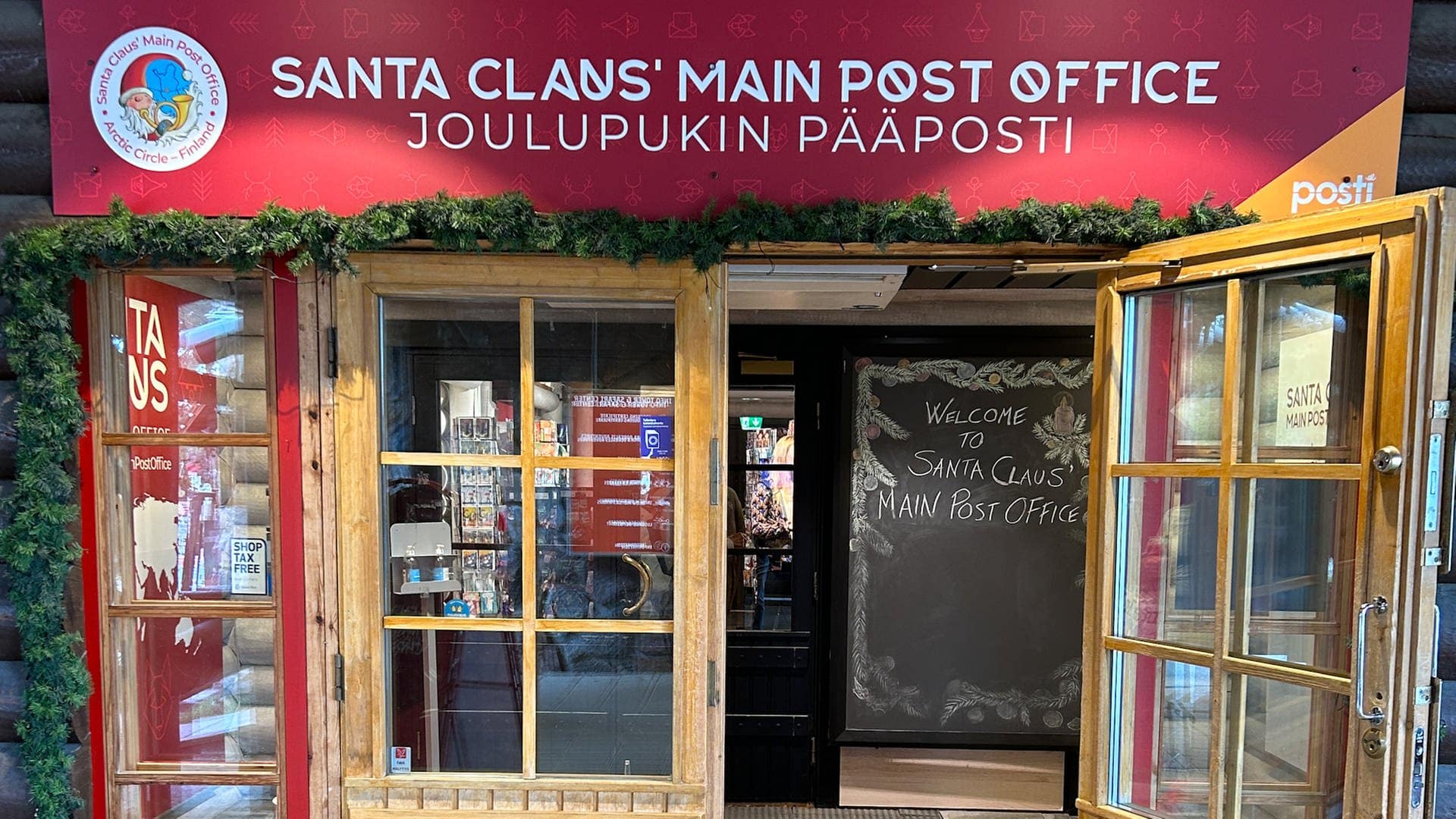 Das Postzentrum von Santa Claus am Polarkreis (Foto: SWR3, Vanessa Auer)