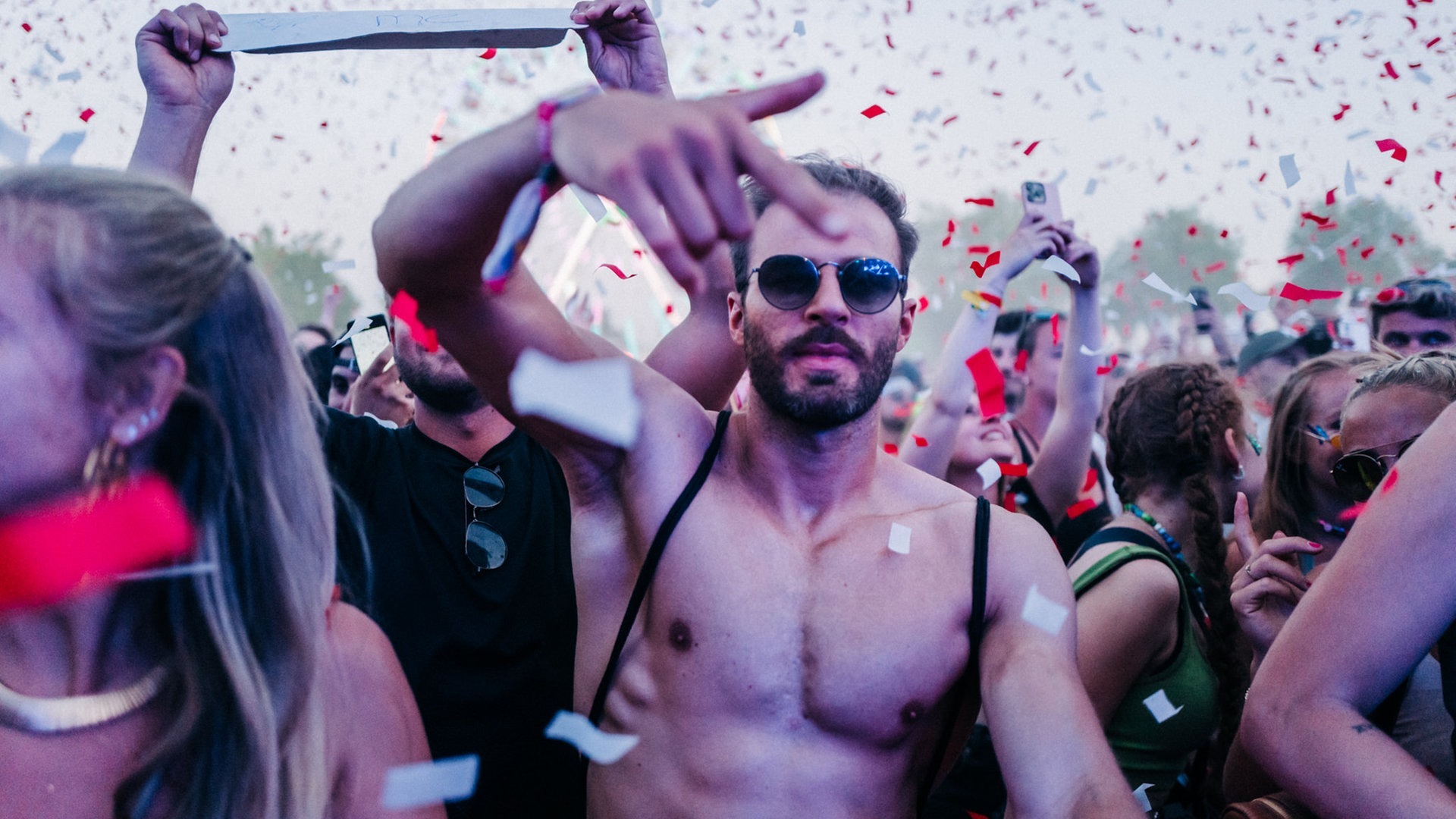 Foto: SWR3, Niko Neithardt Bühnen, DJs und BesucherInnen beim Sea You Festival (Foto: SWR3, Niko Neithardt)