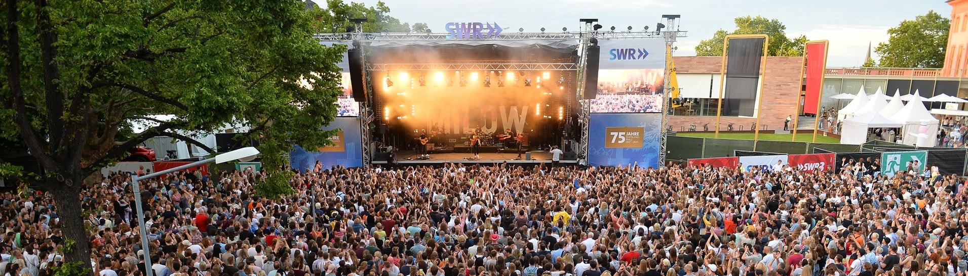Konzertstimmung beim SWR3 Open Air in Mainz (Foto: SWR, Ben Pakalski)
