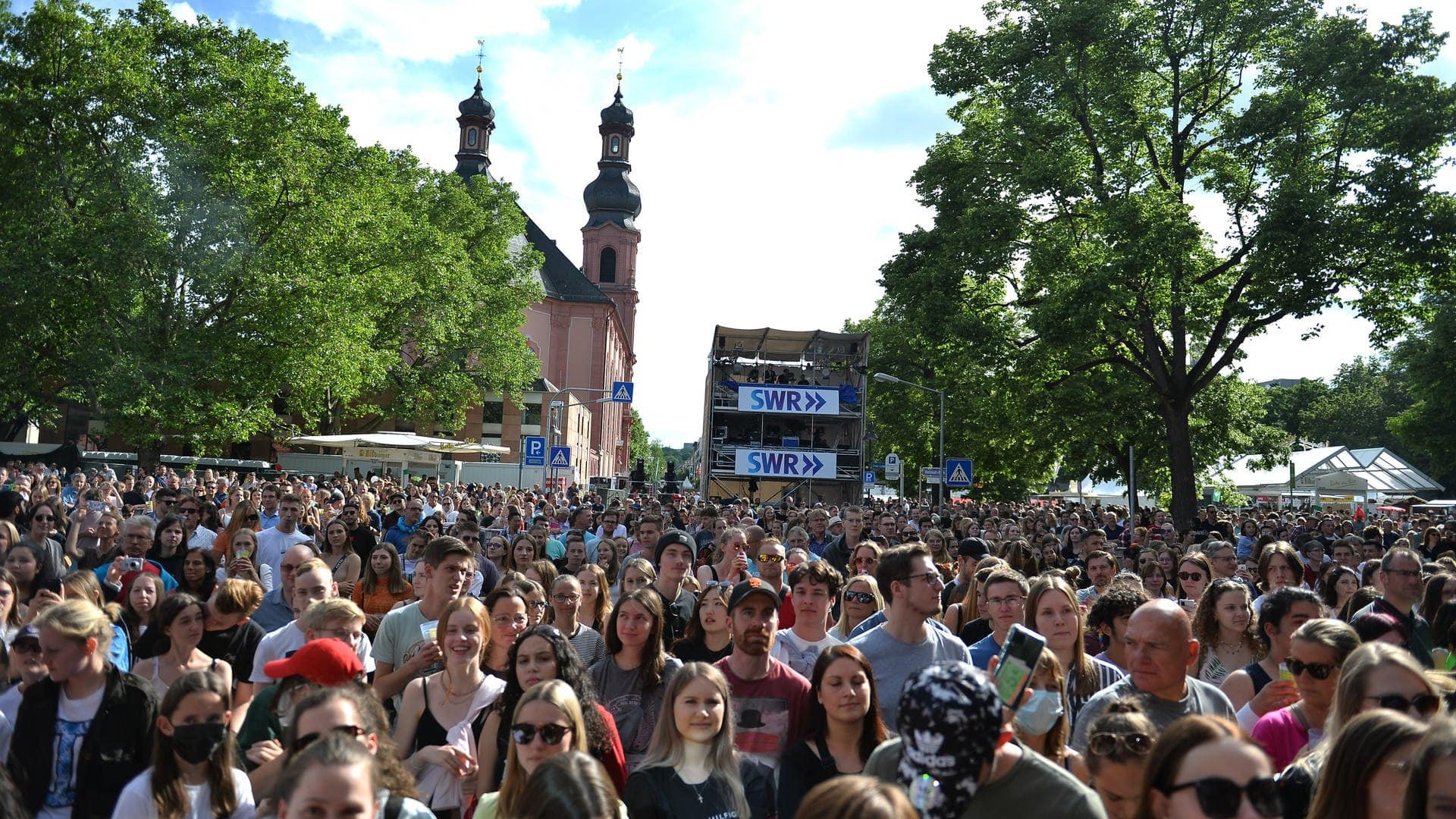 Konzertstimmung beim SWR3 Open Air in Mainz (Foto: SWR, Ben Pakalski)