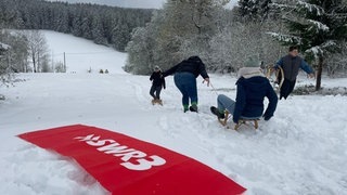 Gruppe bei der 72-Stunden-Aktion 2024 (Foto: SWR3, 72-Stunden-Gruppe in Schwarzenbach) Gruppe bei der 72-Stunden-Aktion 2024