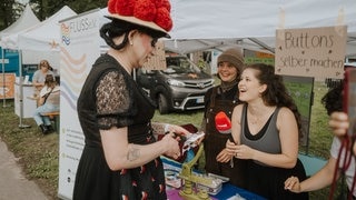 Besucher und Bands beim Pinot and Rock Festival Breisach am Rhein (Foto: SWR3, Ronny Zimmermann) Besucher und Bands beim Pinot and Rock Festival Breisach am Rhein