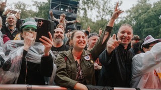 Besucher beim Pinot and Rock Festival. (Foto: SWR3, Ronny Zimmermann) Besucher beim Pinot and Rock Festival.