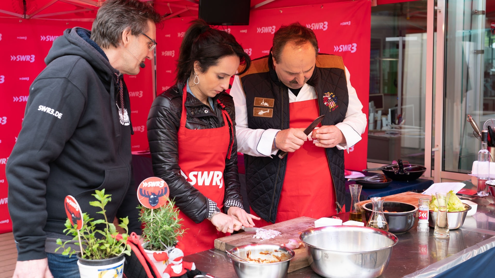 Foto: SWR3 SWR3 Grillparty: Hauptgang (Foto: SWR3)