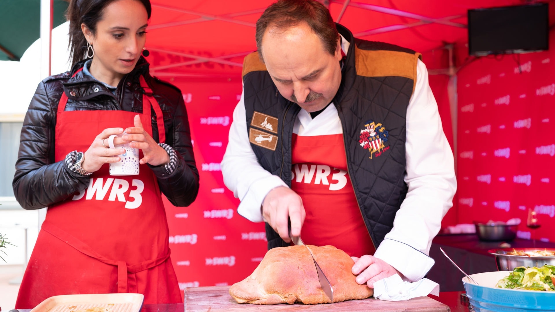 Foto: SWR3 SWR3 Grillparty: Hauptgang (Foto: SWR3)