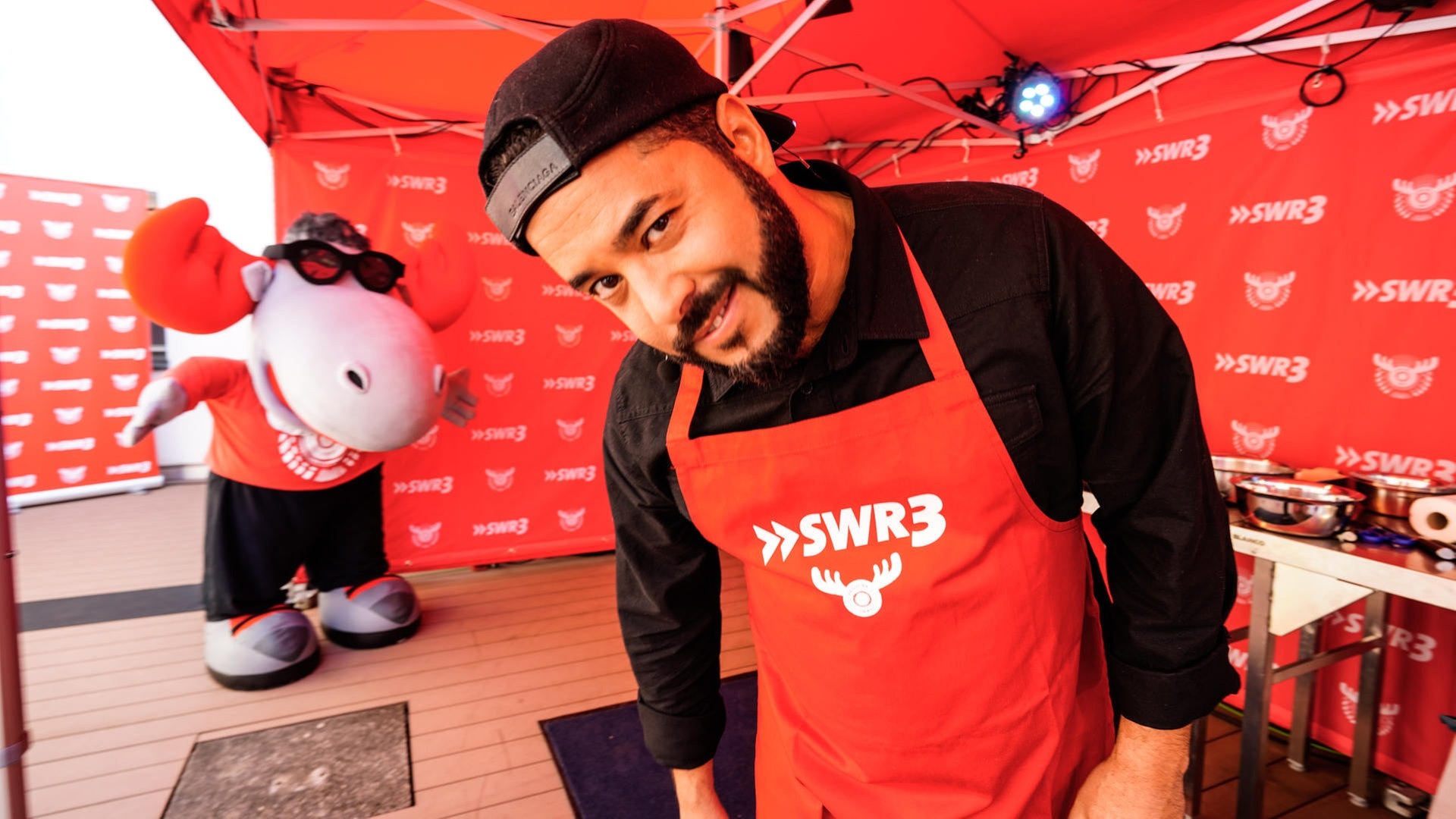 Foto: SWR3 SWR3 Grillparty 2018 mit Johann Lafer und Adel Tawil (Foto: SWR3)