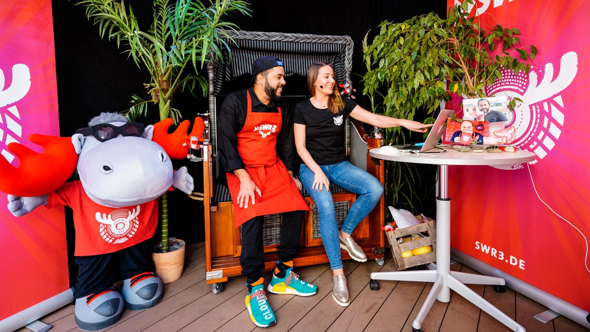 Foto: SWR3 SWR3 Grillparty 2018 mit Johann Lafer und Adel Tawil (Foto: SWR3)