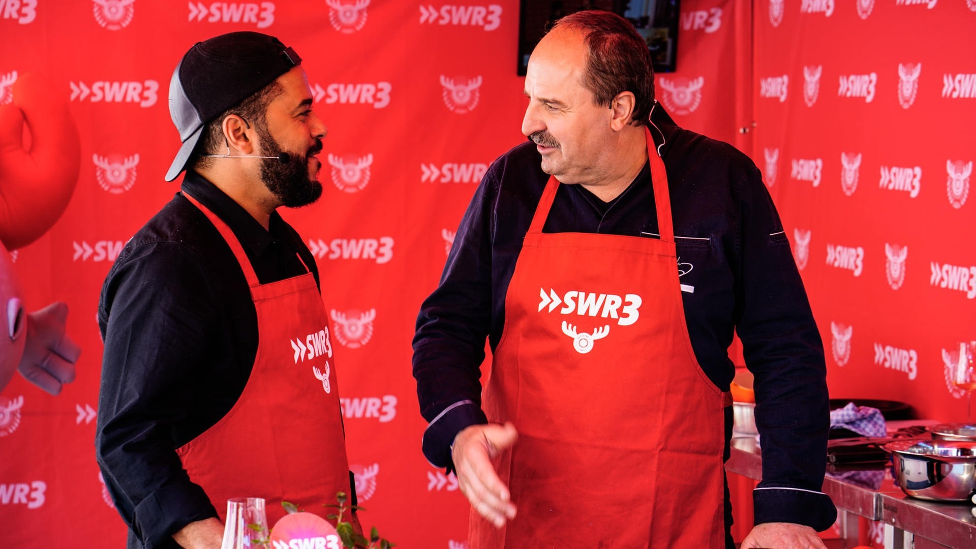 Foto: SWR3 SWR3 Grillparty 2018 mit Johann Lafer und Adel Tawil (Foto: SWR3)