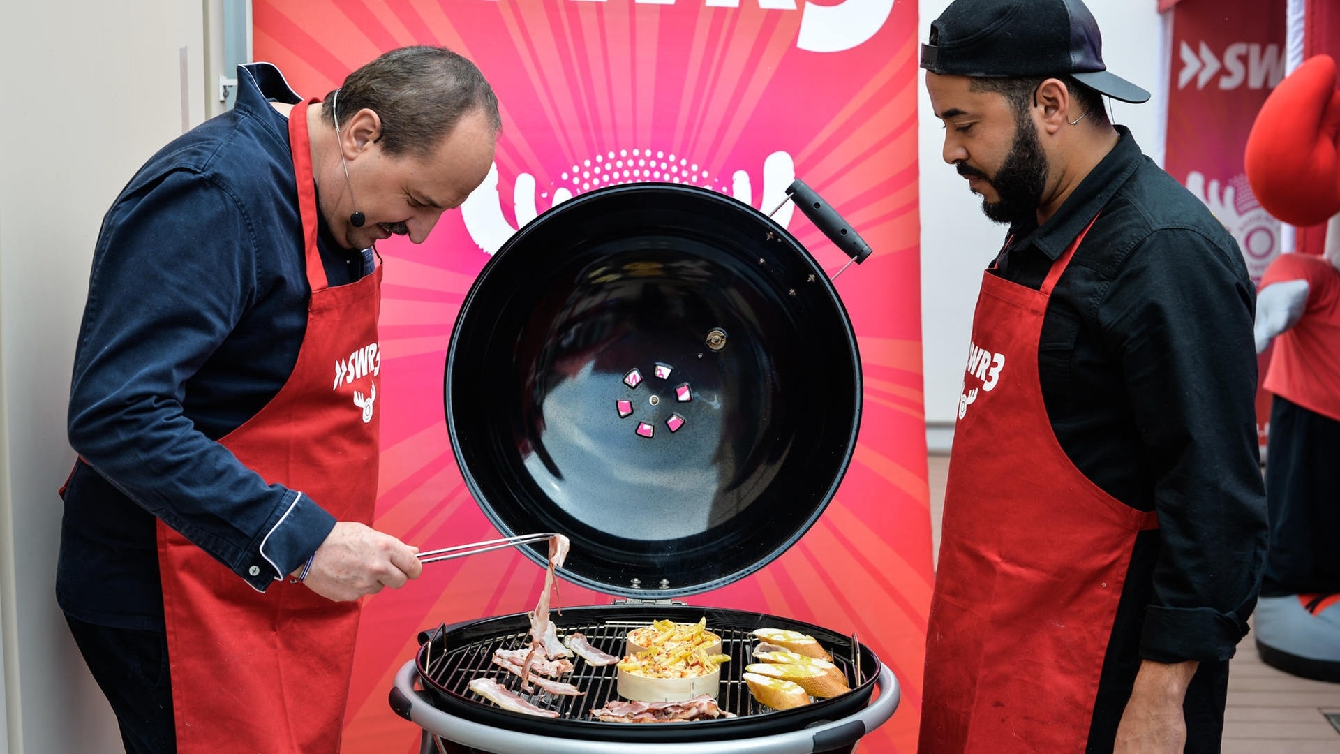 Foto: SWR3 SWR3 Grillparty 2018 mit Johann Lafer und Adel Tawil (Foto: SWR3)