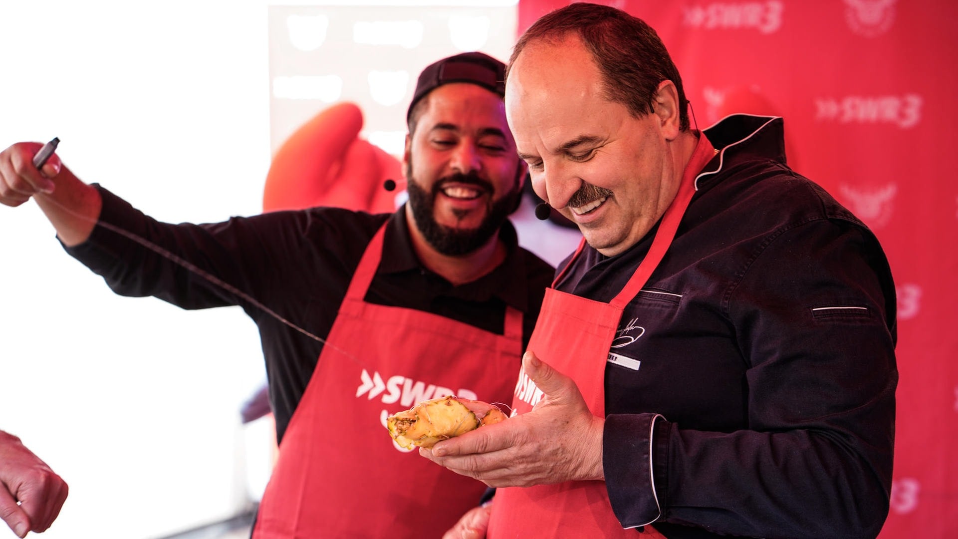 Foto: SWR3 SWR3 Grillparty mit Johann Lafer und Adel Tawil (Foto: SWR3)