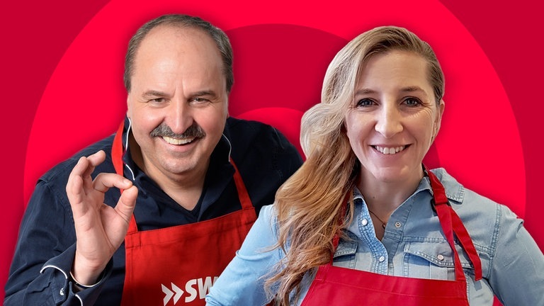 Anni Friesinger grillt mit Johann Lafer beim großen SWR3 Grillen 2020 (Foto: SWR3)