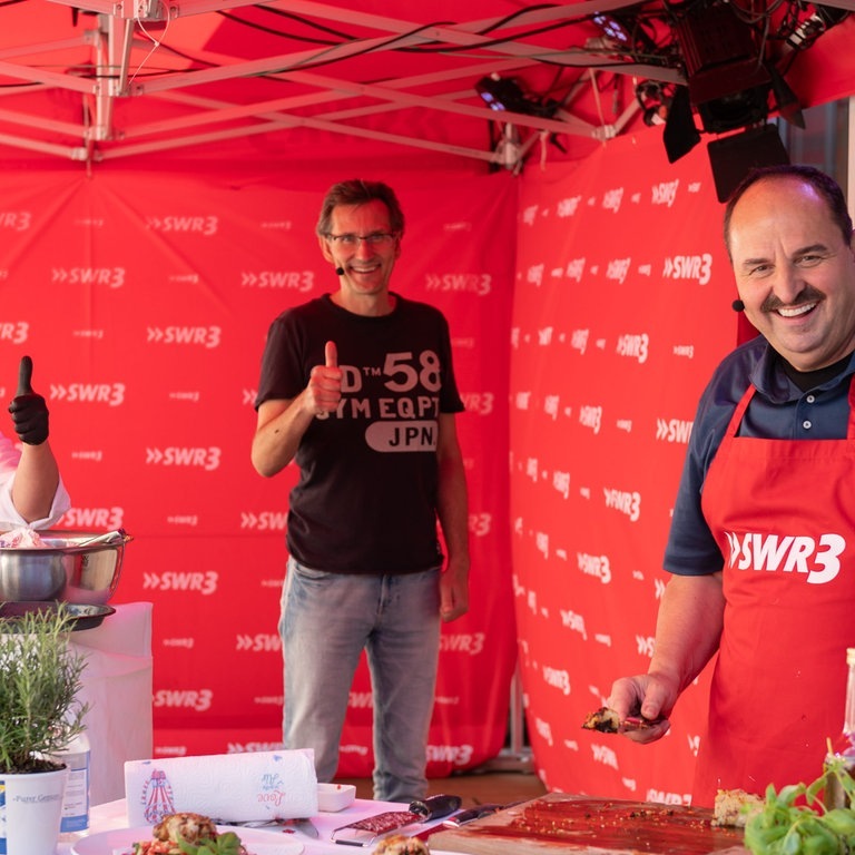 Das große SWR3 Grillen mit Johann Lafer und Anni Friesinger (Foto: SWR, Björn Pados)