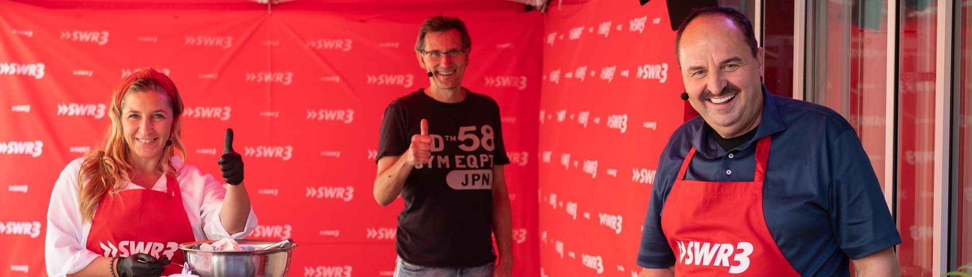 Das große SWR3 Grillen mit Johann Lafer und Anni Friesinger (Foto: SWR, Björn Pados)