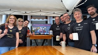 Die große Grill-Community beim großen SWR3 Grillen 2025. (Foto: Privat) Die große Grill-Community beim großen SWR3 Grillen 2025.