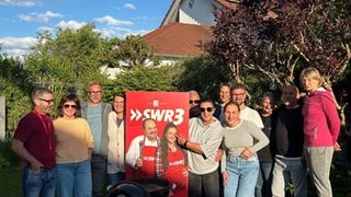 Bilder vom SWR3 Grillen mit Johann Lafer und Sally. (Foto: SWR3, privat) Bilder vom SWR3 Grillen mit Johann Lafer und Sally.