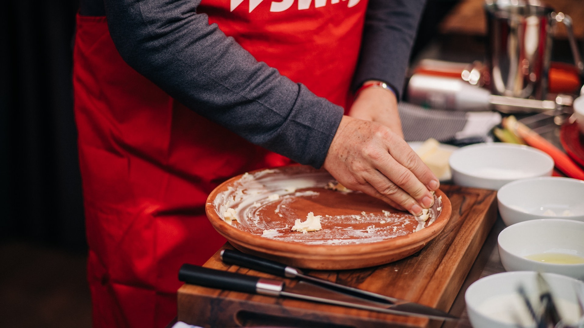 Buttermilch-Quark-Kuchen mit Rhabarber (Foto: SWR3)