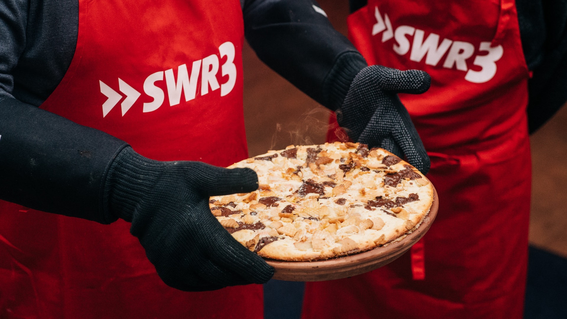 Buttermilch-Quark-Kuchen mit Rhabarber (Foto: SWR3)