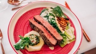 Der Hauptgang beim großen SWR3 Grillen von Johann Lafer. 