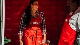 Bilder vom großen SWR3 Grillen mit Johann Lafer und Sally! (Foto: SWR3, Niko Neithardt) Bilder vom großen SWR3 Grillen mit Johann Lafer und Sally!