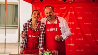 Bilder vom großen SWR3 Grillen mit Johann Lafer und Sally! (Foto: SWR3, Niko Neithardt) Bilder vom großen SWR3 Grillen mit Johann Lafer und Sally!