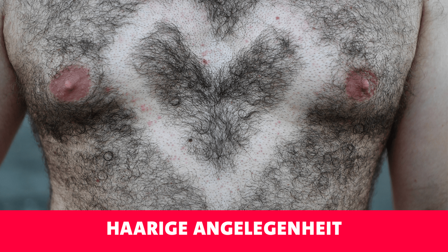 Haarige Brust mit Herz (Foto: dpa Bildfunk, dpa/picture-alliance)