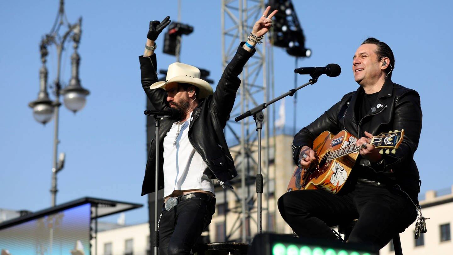 The BossHoss bei „Sound of Peace“ (Foto: picture-alliance / Reportdienste, Picture Alliance)