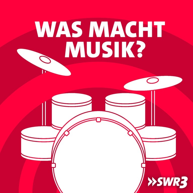 Das Schlagzeug (Foto: SWR, SWR3)