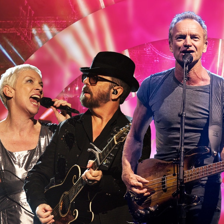 SWR3-80er-Tag: Eurythmics, Sting, Kim Wilde, Bryan Adams (Foto: picture-alliance / Reportdienste, FotoArtist)